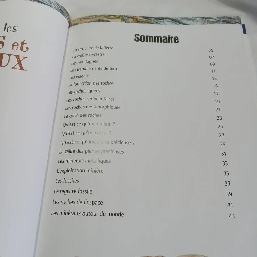 Two books on rocks, minerals, and gemstones, in French - Picture 9 of 10
